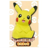 02-88154 Pokemon  Funi Funi Soft Vinyl  Mini Figure Mascot  Vol. 3 300y - Pikachu