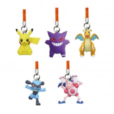 02-88415 Pocket Monsters Pokemon It's an Adventure Together Mascot 200y - Set of 5