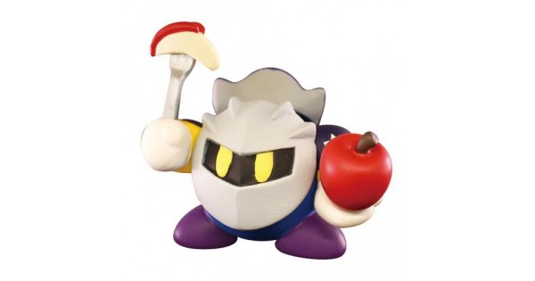 Takara Tomy Kirby Dream Land Manmaru Mascot Soft Vinyl P2 Meta Knight Figure 