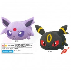 02-38361 Banpresto Pocket Monster Sun & Moon  Kororin Friends DX Plush Collection - Espeon / Umbreon 