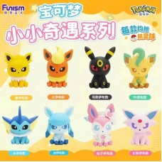 02-31387 Funism Pokemon Eeveelutions Palmsize Wonders Series 2 - One Random