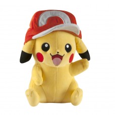 T18981 TOMY Pokemon  Plush - Pikachu Ash's Hat Version