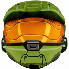 02-12895 TOMY - Club Mocchi- Mocchi- Halo™ Master Chief Helmet – Mega Plush Toy – 15 inch