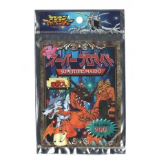 05-99381 Digimon Super Bromaido Extra Large Trading Cards Japan 200y