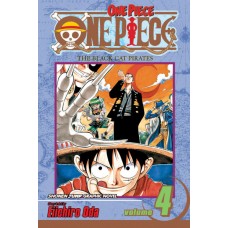 One Piece, Volume 4: The Black Cat Pirates