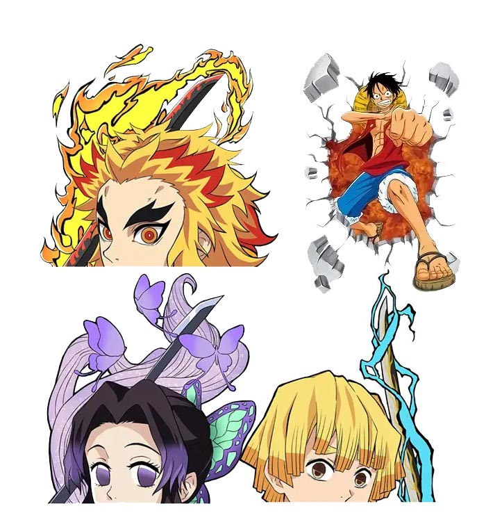 Anime Window Decal (One Random)