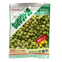 0X-49385 Kasugai Roasted Hot Green Peas Snack 2.36 Oz  (67 g)