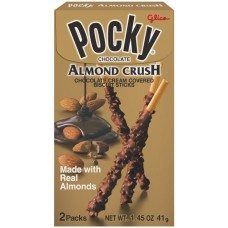 0X-11081 Glico Pocky Chocolate Almond Crush 1.45 Oz 41g