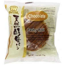 0X-65086 Shirakiku D-Plus Natural Yeast Bread Baked Wheat Cake - Chocolatey Flavor 2.82 Oz (80 g)