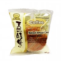 0X-65088 Shirakiku D-Plus Natural Yeast Bread Baked Wheat Cake - Coffee 2.82 Oz (80 g)