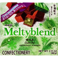 0X-69897 Meiji Melty Blend  Confectionary Green Tea 2.11 Oz (60 g)