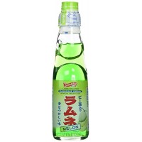 0X-74184 Shirakiku Carbonated Ramune Drink - Melon