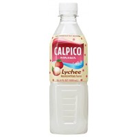 0X-92734 Calpico Non carbonated Beverage Lychee 16.9 Fl Oz (500ml)