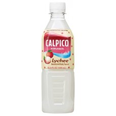 0X-92734 Calpico Non carbonated Beverage Lychee 16.9 Fl Oz (500ml)