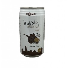 0X-03077 Ho Mei Bubble Milk Tea Drink - Brown Sugar 12.3 Oz 