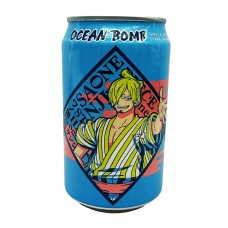 0X-54290 OCEAN BOMB ONE PIECE SANJI SPARKLING WATER (TROPICAL FRUIT) 11.15 Oz (330ml)