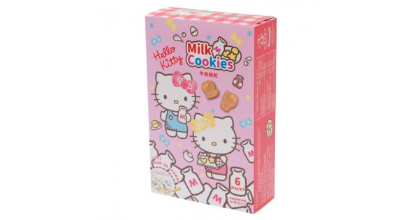 Red Sakura Hello Kitty Milk Cookies 4.23 Oz (120 g)