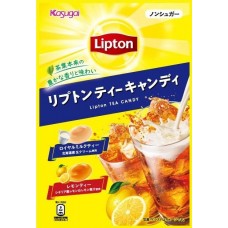 0X-03622 Kasugai Lipton Tea Candy - Royal Milk Tea / Lemon Flavor 2.04 Oz (58g)