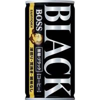 0X-20498 Suntory Boss Black Coffee 6.5 Oz 192 ml