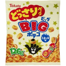 0X-03918 Tohato BIG Fried Corn Snack 4.44 Oz  (127 g)