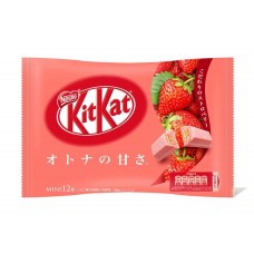 0X-18006 Nestle Kit Kat Strawberry Mini 4.38 Oz  (124 g)