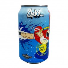 0X-30026 Qdol Collectible King of Fighters 97' Themed Can Soda - Terry Bogard Sea Salt Flavored Soda 11.1 Fl Oz (330g)