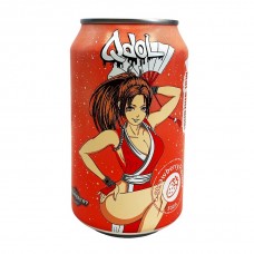 0X-30028 Qdol Collectible King of Fighters 97' Themed Can Soda - Mai Shiranui Peach Flavored Soda 11.1 Fl Oz (330g)