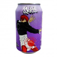 0X-30029 Qdol Collectible King of Fighters 97' Themed Can Soda - Iori Yagami Peach Flavored Soda 11.1 Fl Oz (330g)