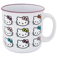 91280 Sanrio Hello Kitty Rainbow Bows Mug