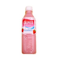 0X-92724 Calpico Non carbonated Beverage Strawberry 16.9 Fl Oz (500ml)
