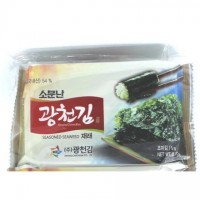 0X-38003 Seasoned Seaweed  .17 Oz  (5 g) (One Individual Serving)