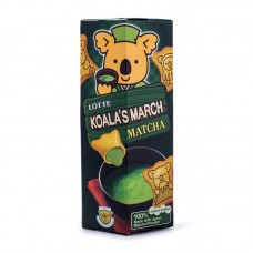 0X-30474 Lotte Koala's March Matcha Creme Filled Cookies1.305 Oz (37 g)