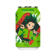 0X-54367 OCEAN BOMB HUNTER X HUNTER GON SPARKLING WATER (GRAPEFRUIT GREEN TEA FLAVOR) 11.15 Oz (330ml)