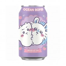 0X-54372 OCEAN BOMB CHIIKAWA SPARKLING WATER (PEACH) 11.15 Oz (330ml)