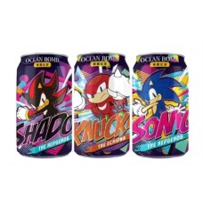0X-54398 QDOL SONIC THE HEDGEHOG  LEMON TEA DRINK - (RANDOM)