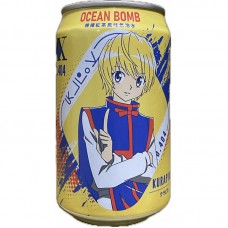 0X-54407 QDOL HUNTER X HUNTER SPARKLING WATER  LEMON TEA FLAVOR - KURAPIKA