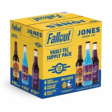0X-21304 Jones Soda Co. Fallout Vault-Tec Supply Pack, 12 fl oz, 12-count 0X-21304 Jones Soda Co. Fallout Vault-Tec Supply Pack, 12 fl oz, 12-count