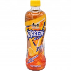 0X-33802 Kang Shi Fu Ice Black Tea Drink Lemon Flavor 16.9 Oz (500ml)