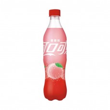 0X-02253 Coca-Cola Peach 16.9 Fl Oz (500 ml)