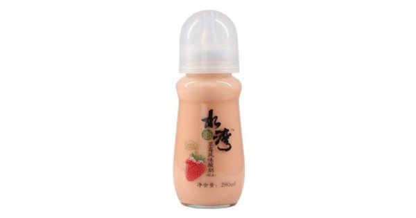 SLW Strawberry Yogurt Drink 9.8 Fl Oz (280 ml)