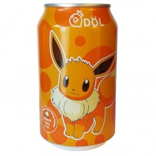 0X-30002 QDOL POKEMON PEACH FLAVORED SPARKLING WATER - EEVEE