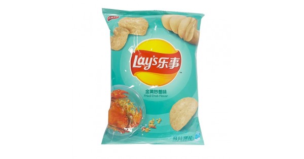 Lay's Potato Chips - Fried Crab Flavor 2.46oz (70 g)