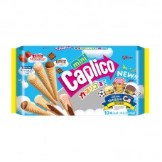 0X-00217 Glico Caplico Mini Wafer Cone Ice Cream Snacks - 10 pcs 3.21 Oz (91 g) 0X-00217 Glico Caplico Mini Wafer Cone Ice Cream Snacks - 10 pcs 3.21 Oz (91 g)