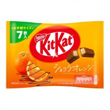0X-18124 Japanese Kit Kat Mini Chocolate - Chocolate Orange Flavored 2.86oz (81.2g)