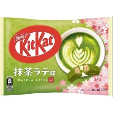 0X-18209 Japanese Kit Kat Matcha Latte  4 Oz (115 g)