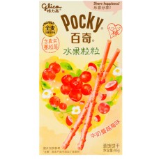 0X-04508 Glico Pejoy Premium Cream-filled Biscuit Sticks (Cranberry Flavor)  1.69 Oz (48 g)