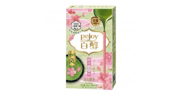 Glico Pejoy Sakura Matcha 1.48 Oz (42 g)