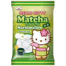 0X-00011 Hello Kitty Matcha Green Tea Marshmallow 2.47 Oz (70g)