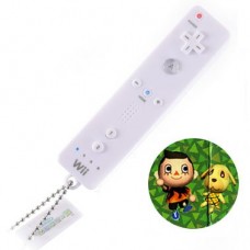 02-97944 Animal Crossing Mini Wii Remote Controller Keychain Light Projector - Boy & Goldie