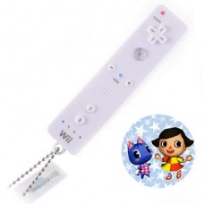 02-97944 Animal Crossing Mini Wii Remote Controller Keychain Light Projector - Girl & Bouquet